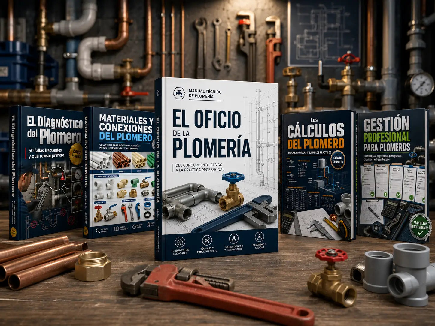 Plomería desde Cero | Programa de Aprendizaje Digital + Acceso de por Vida